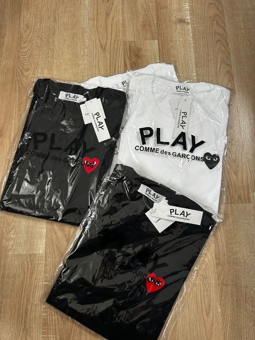 Tricou Comme des Garcons Play CDG M/L