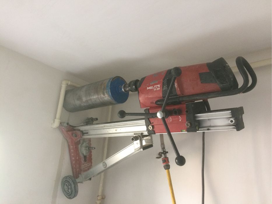 Gaura hota aerisire centrala AC carotare beton Suceava