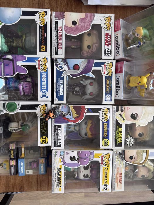 Funko pop и Amiibo фигурки, оригинални