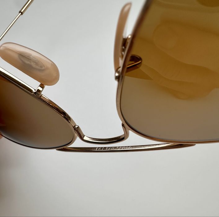 Ray Ban RB3025 Limited Edition 58MM Gold Mirror
