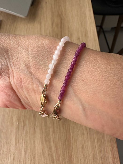 Гривна от камък Морганит Zira - OPAZE