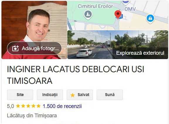 DEBLOCARI USI Locuinte Seifuri Cutii Postale LACATUS Timisoara