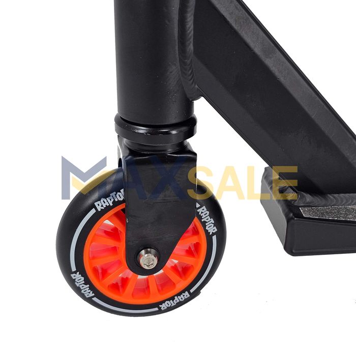 Детска тротинетка скутер scooter трикове черна червена триколка колело