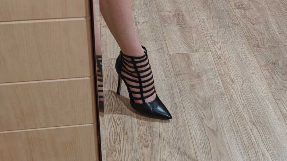 Туфли женские кожаные