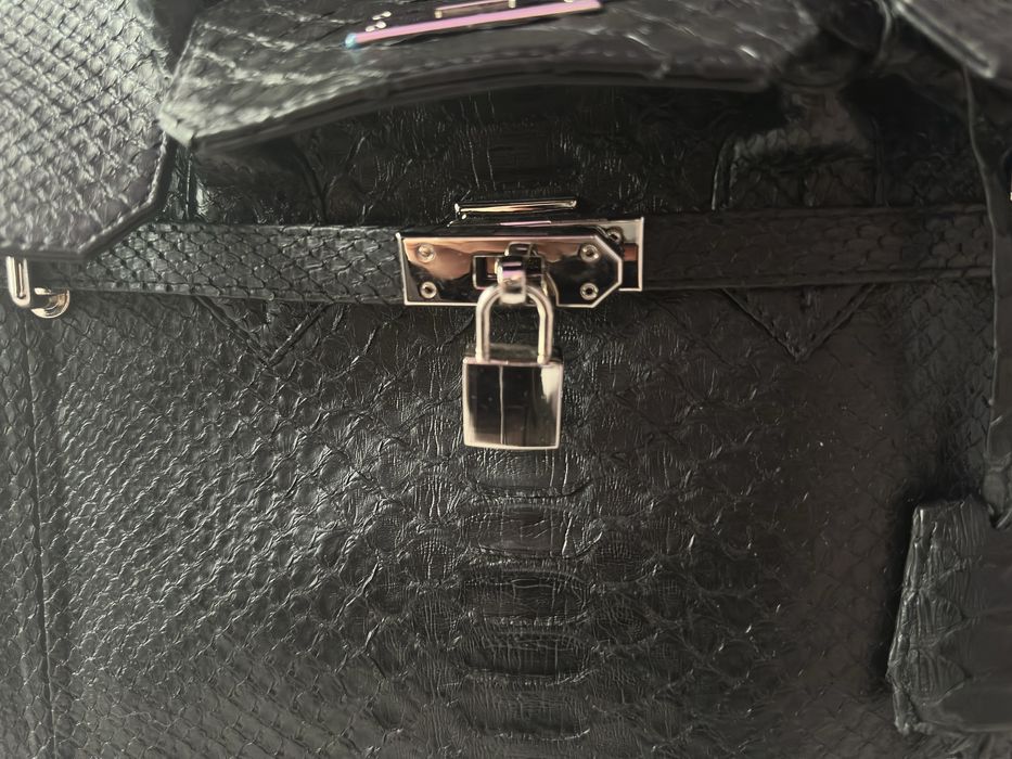 Сумка натуральная кожа (питон)