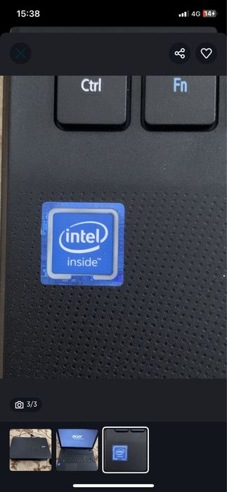 acer intel ноутбук