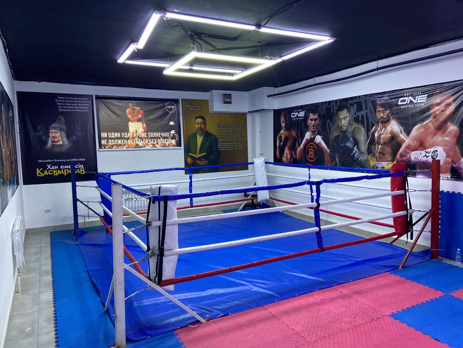 Боксерский ринг.