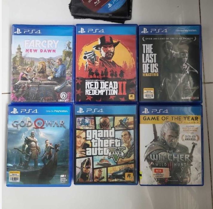 PS4 RDR GTA GOW TLOU  PlayStation 4 и 5