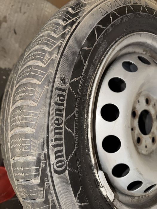 Anvelopa iarna+ vara ( m+s) continental second hand set 4 bucati