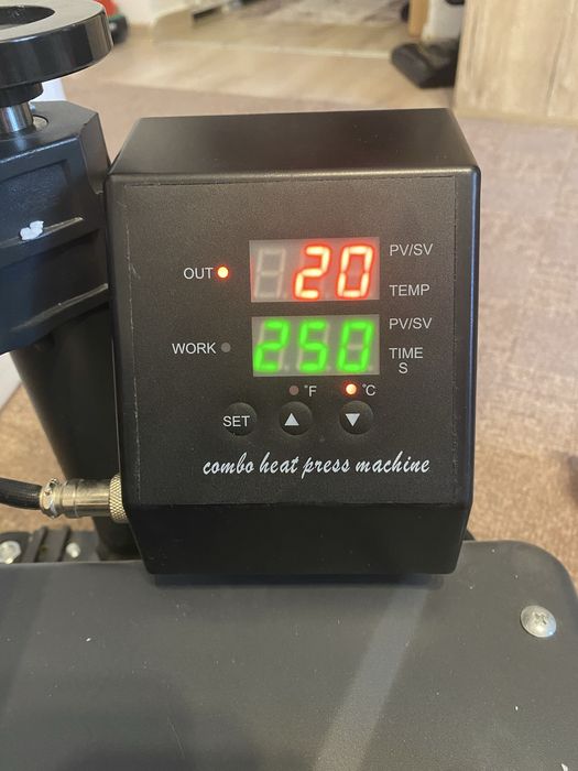 Presa termica 5in1 plus articole sublimare