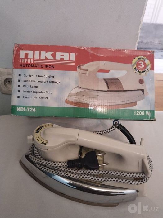 Утюг nikai, новый