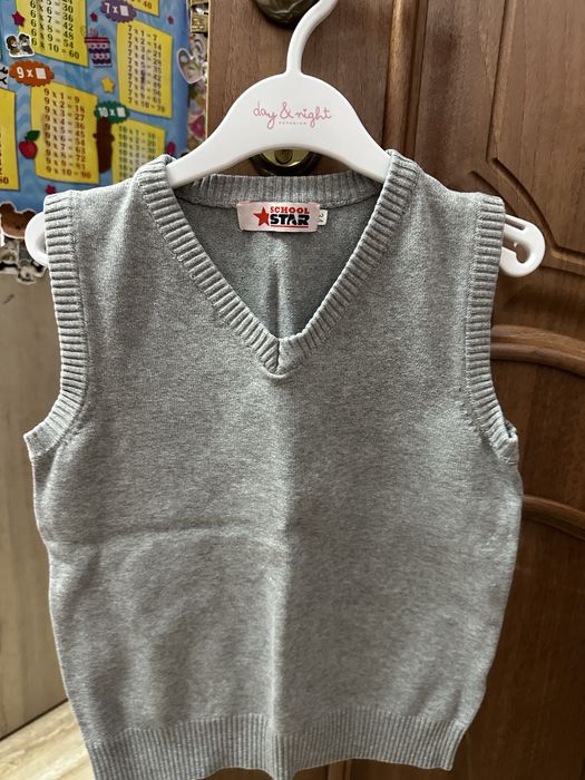 Школьная форма серая СШ имени Абай