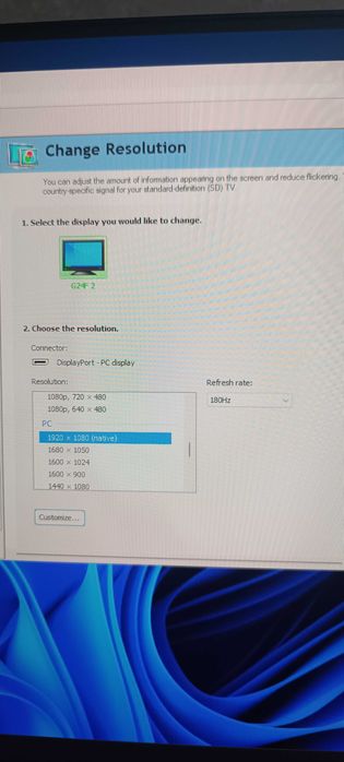 Monitor gigabyte 180hz