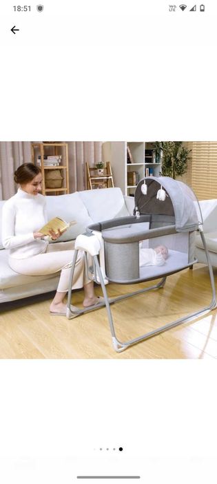 Patut cu sistem de legănare