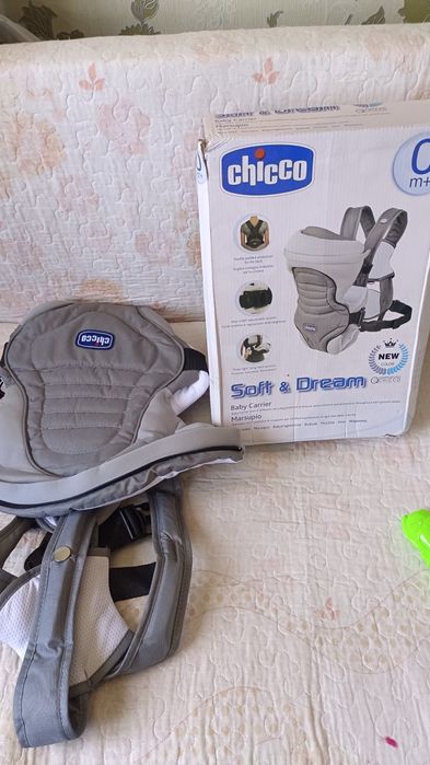 Продам детскую переноску-кенгуру Chicco Soft & Dream (0m+)