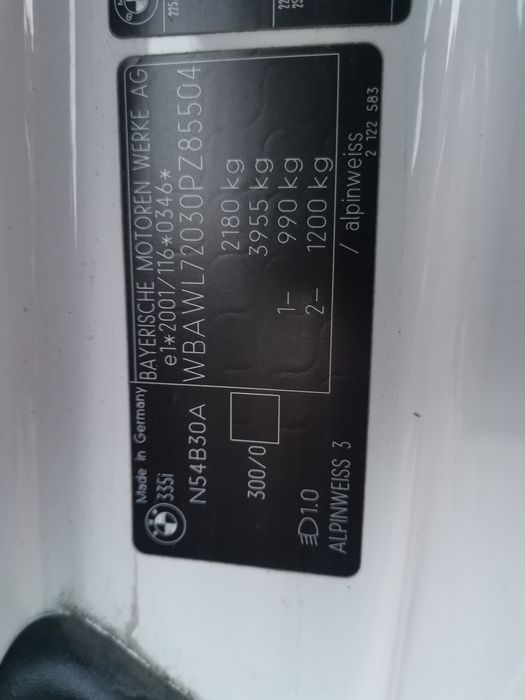 на части 335i e93
306кс n54 bmw e93 м пакет cic нави волан с пера