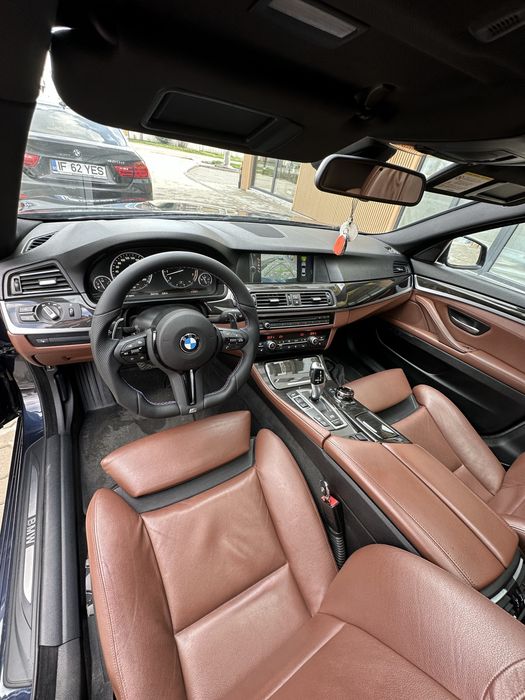 BMW F10 535Xi 306CP 2011 HUD Trapă  DVD Interior Seria 7 Perdelute Proprietar Impecabil Distributie Nouă