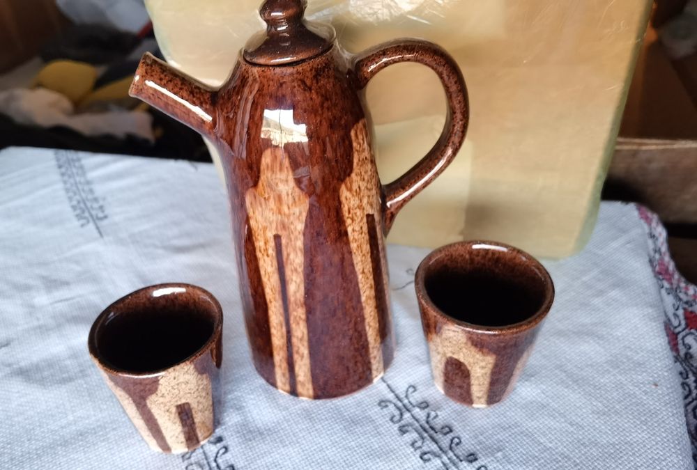 Битов, Керамичен, ретро сервиз за ракия