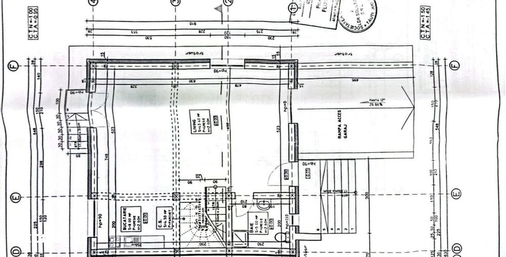 Casa tip duplex semifinisat, 160 mp utili, 3 nivele, zona Tineretului
