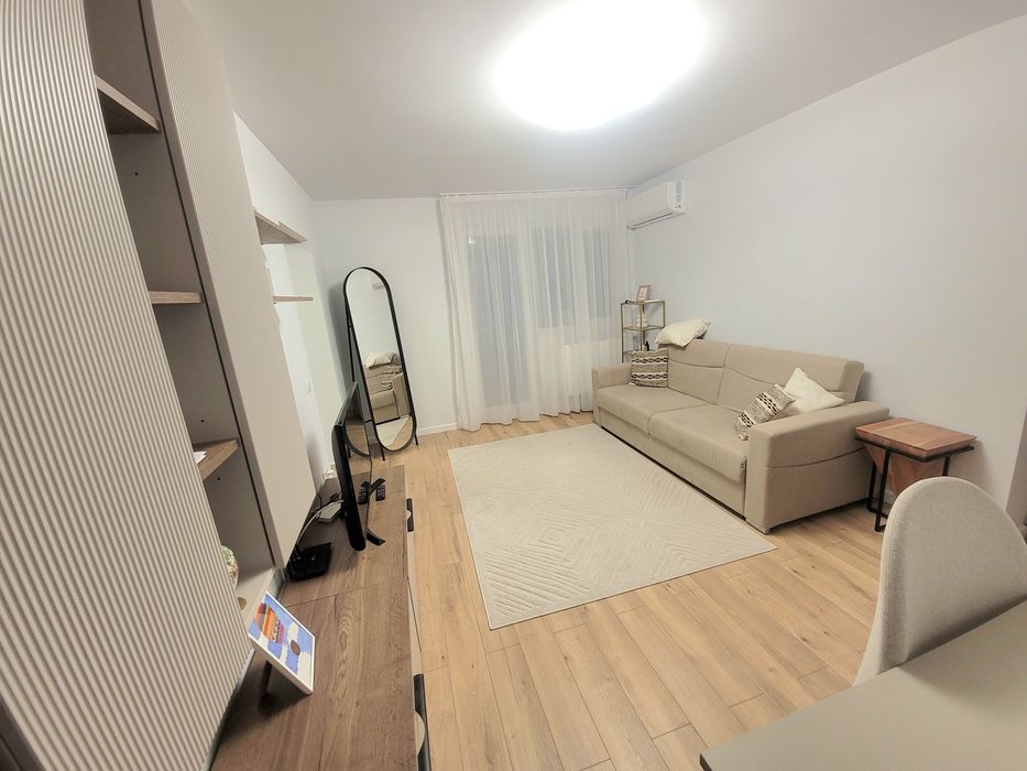 Apartament, 2 camere, 52 mp - Metrou 2 min; Afi - Plaza Mall, sector 6