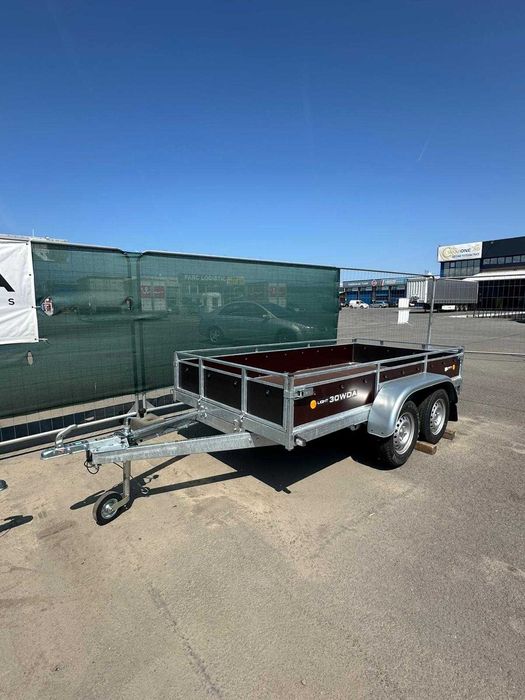 Remorca Cluj/ 750 Kg * 2 Axe: Dimensiuni 235 (300)* 135 (150)* 400 cm!