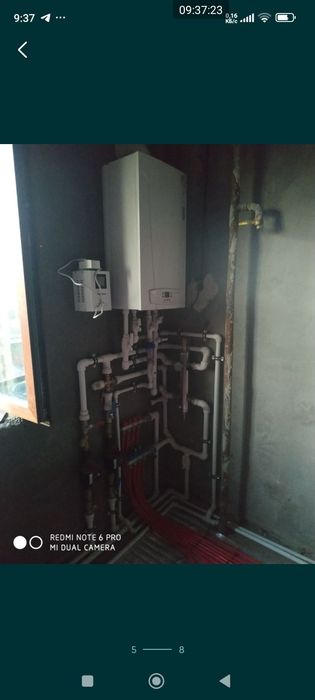 Сантехнические работы. Профилактика ремонт чистка котлов.