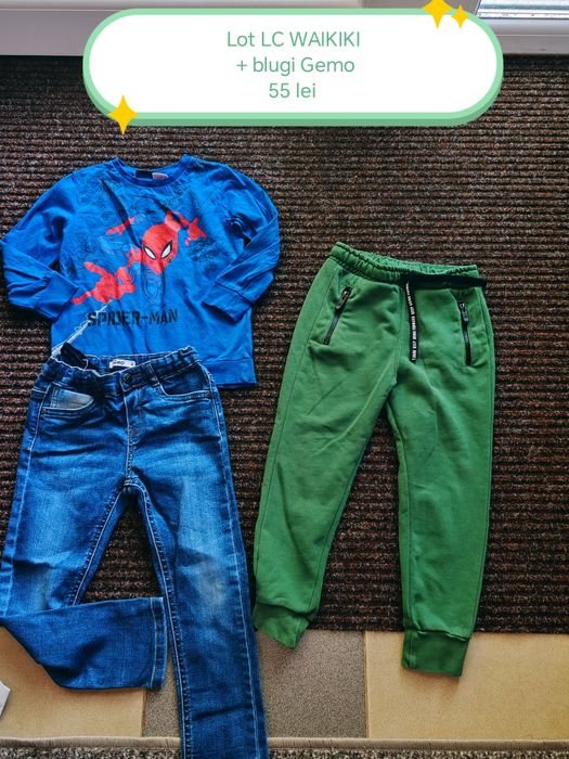 Lot treninguri 98-104 băiețel