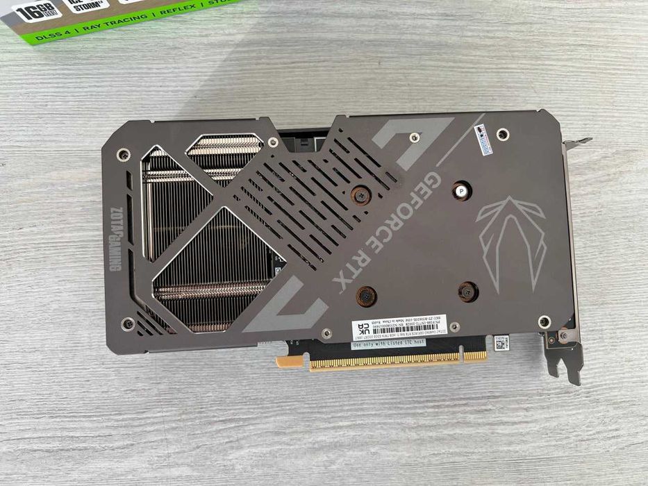 GeForce RTX 5060 Ti Twin Edge 16GB Видеокарта ZOTAC GAMING