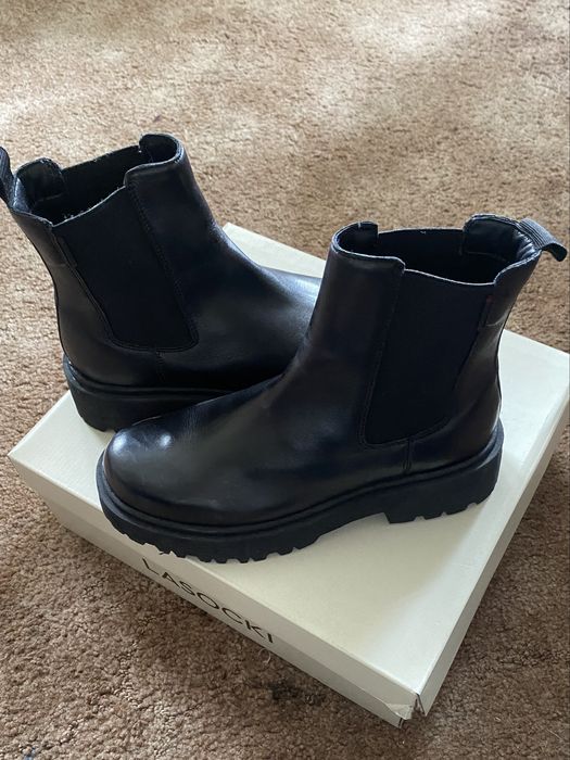 Ghete damă piele naturală Lasocki