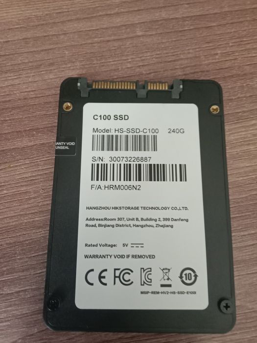 Продам ссд диск 240 гб ssd