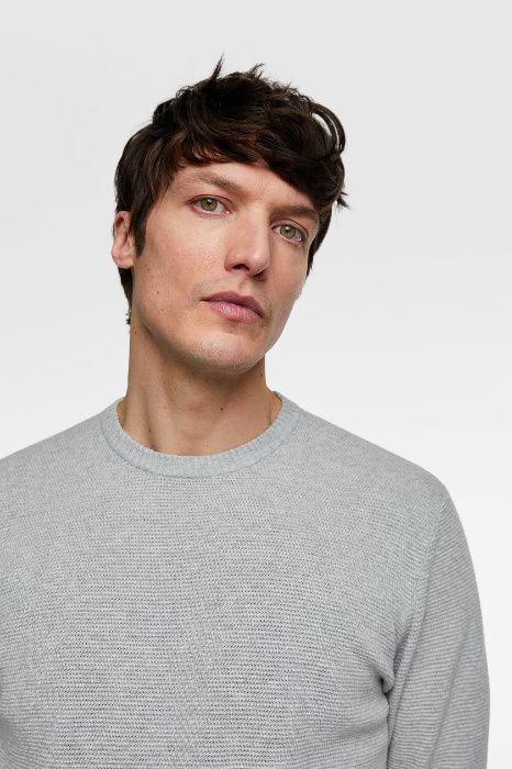 Pulover cu structura ZARA, barbatesc, masura L