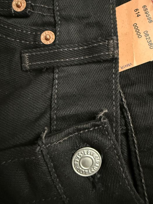 Blugi LEVIS 501 USA Negru Dama Femei | Marime 32 x 34 (Talie 81 cm)