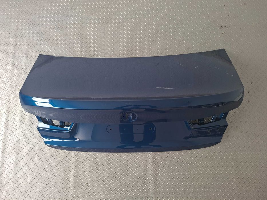 Като Нов Оригинален Заден Капак Багажник BMW G20 Син, БМВ Г20