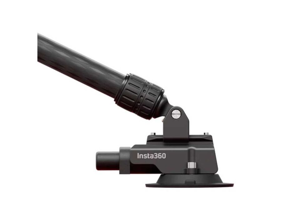 Insta360 Dual Suction Cup Car Mount and Action Invisible Selfie Stick