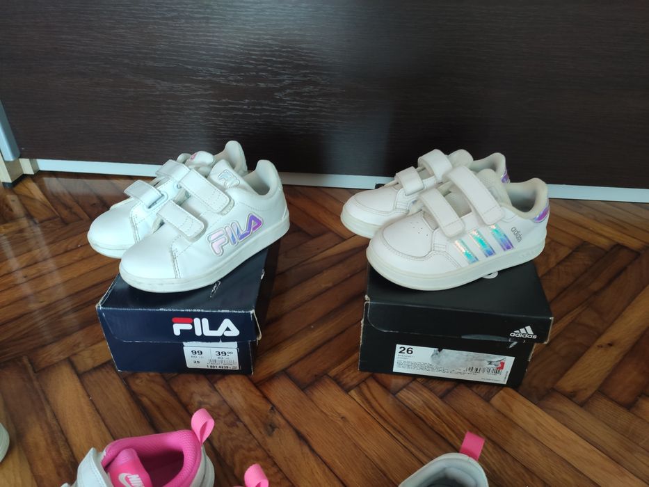 Adidași mărimea 24, 25, 26,  Nike, Adidas, Fila