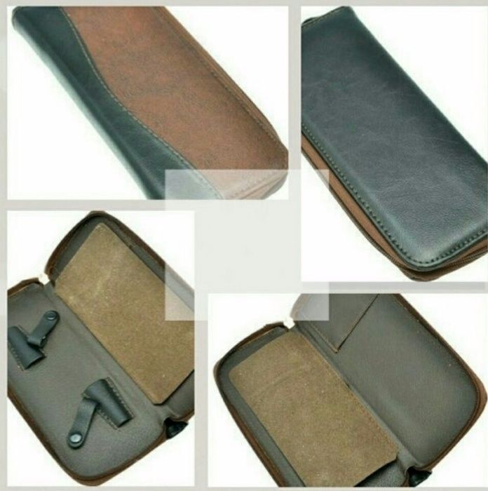 Професионални фризьорски ножици, калъф, остриета