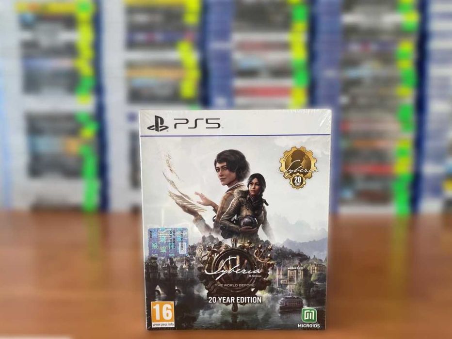 НОВЫЙ Syberia The World Before 20 Year Edition PS5/ Сибирь Пс 5