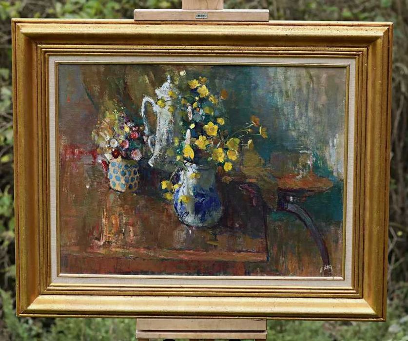 Оригинална картина на Рене Ветер (Rene Vetter 1926-2001)