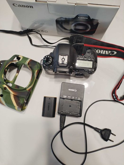 Canon EOS 6D + Canon 50mm f/1.8 + доп. батерия