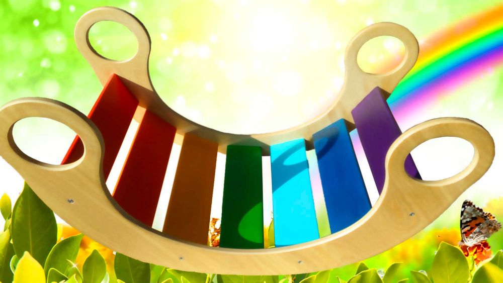 качалка "Радуга"