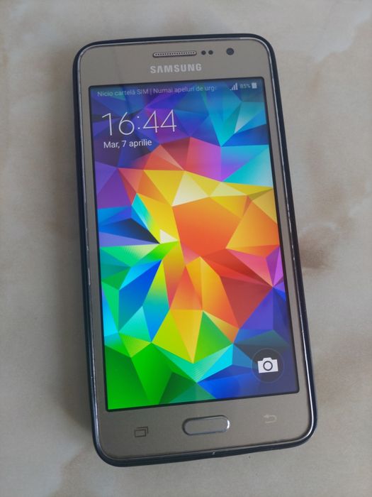 Vând Samsung Galaxy Grand Prime Gold fără probleme + husă //poze reale