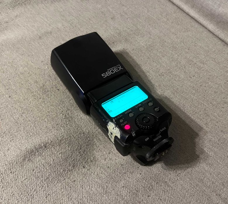Blit Canon Speedlite 580EX profesional E TTL puternic