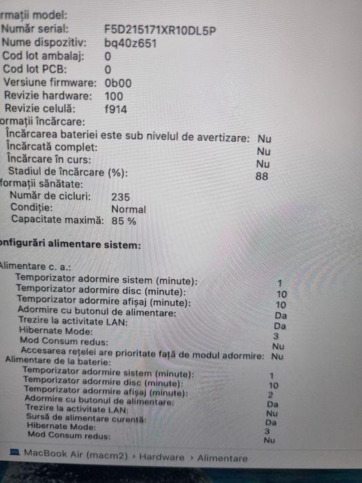 MACBOOK Air M2 /2022