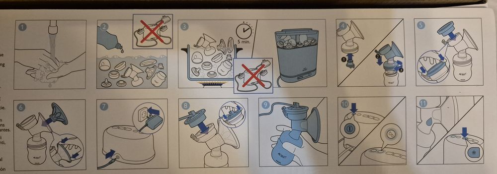 Pompa de san electrică dublă Philips Avent