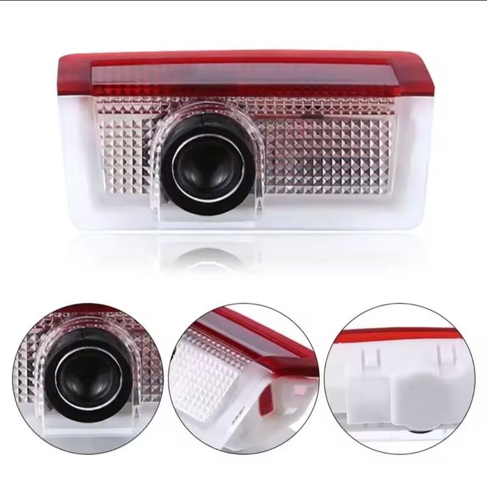 Set 2 lampi led cu proiector logo AMG - Mercedes