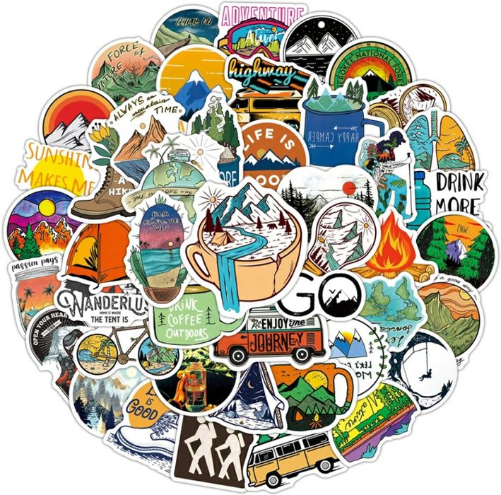 Наклейки ванлайф виниловые