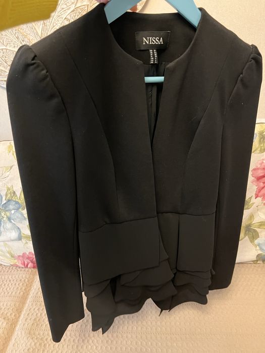 Sacou negru dama Nissa 36