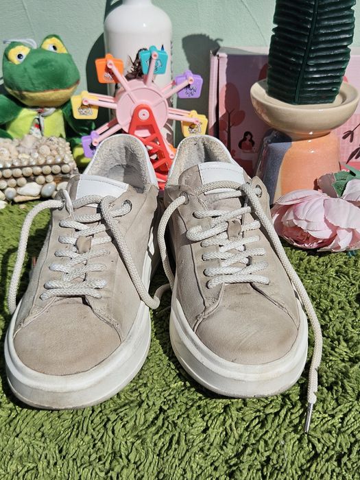 Elbsand кецове естествен велур N41