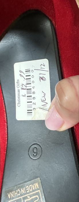 Червени ботуши платформа