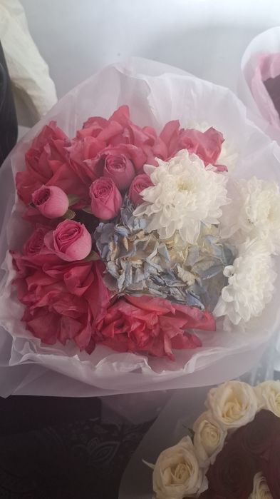 Цветы букет 41 роза 25 роза